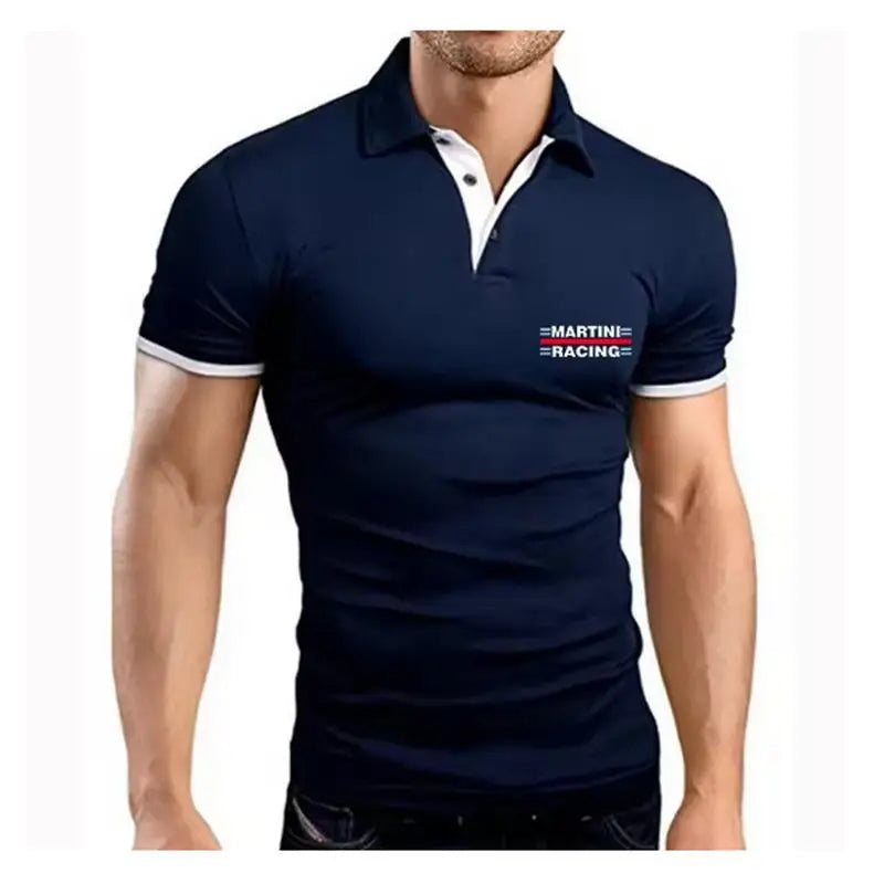 2024 New Spring And Summer Polo Shirt Men's Casual Slim Polo Shirt Men's Breathable Short Sleeve Polo Shirt New Brand Clothing