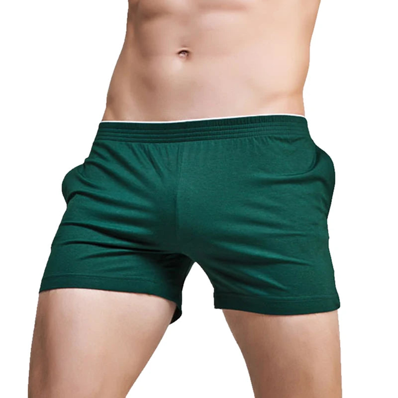 Superbody Breathable Men's Underwear Boxer Shorts Men Pajamas Soft Comfortable Shorts Men Boxers Lounge Sleep Wear