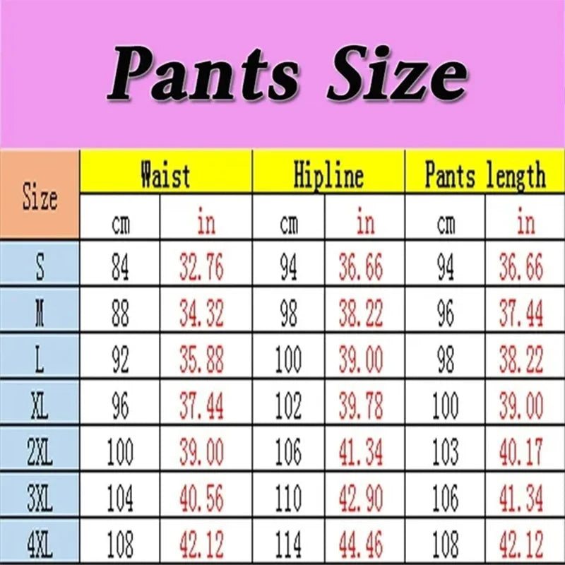 Men's Casual Printed Sports Pants Sports Pants Jogging Pants Fashion Running Pants Loose Pants