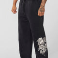 New Men's Outdoor Long Pants Trendy Sports Pants Wide Leg Straight Casual Pants Fitness Pants Loose Running Pants